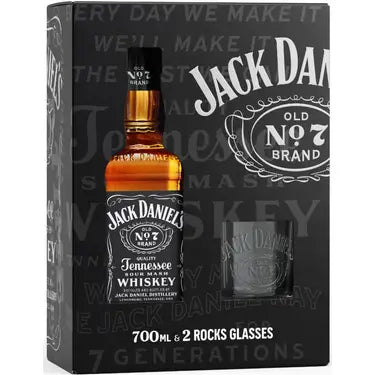 Jack Daniels Gift Pack 2 Glass