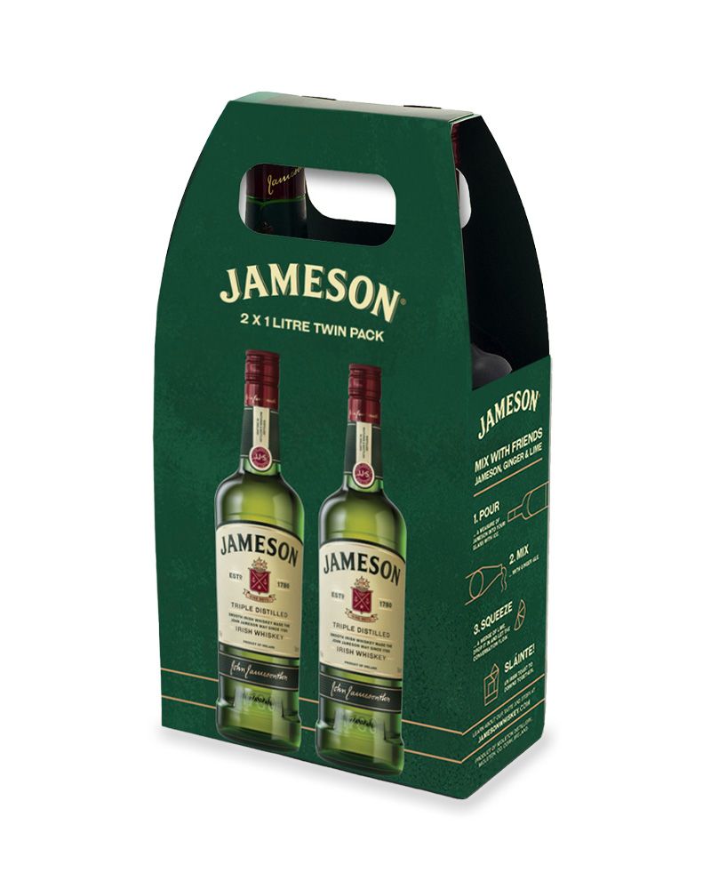Jameson Twin Pack 2x1L