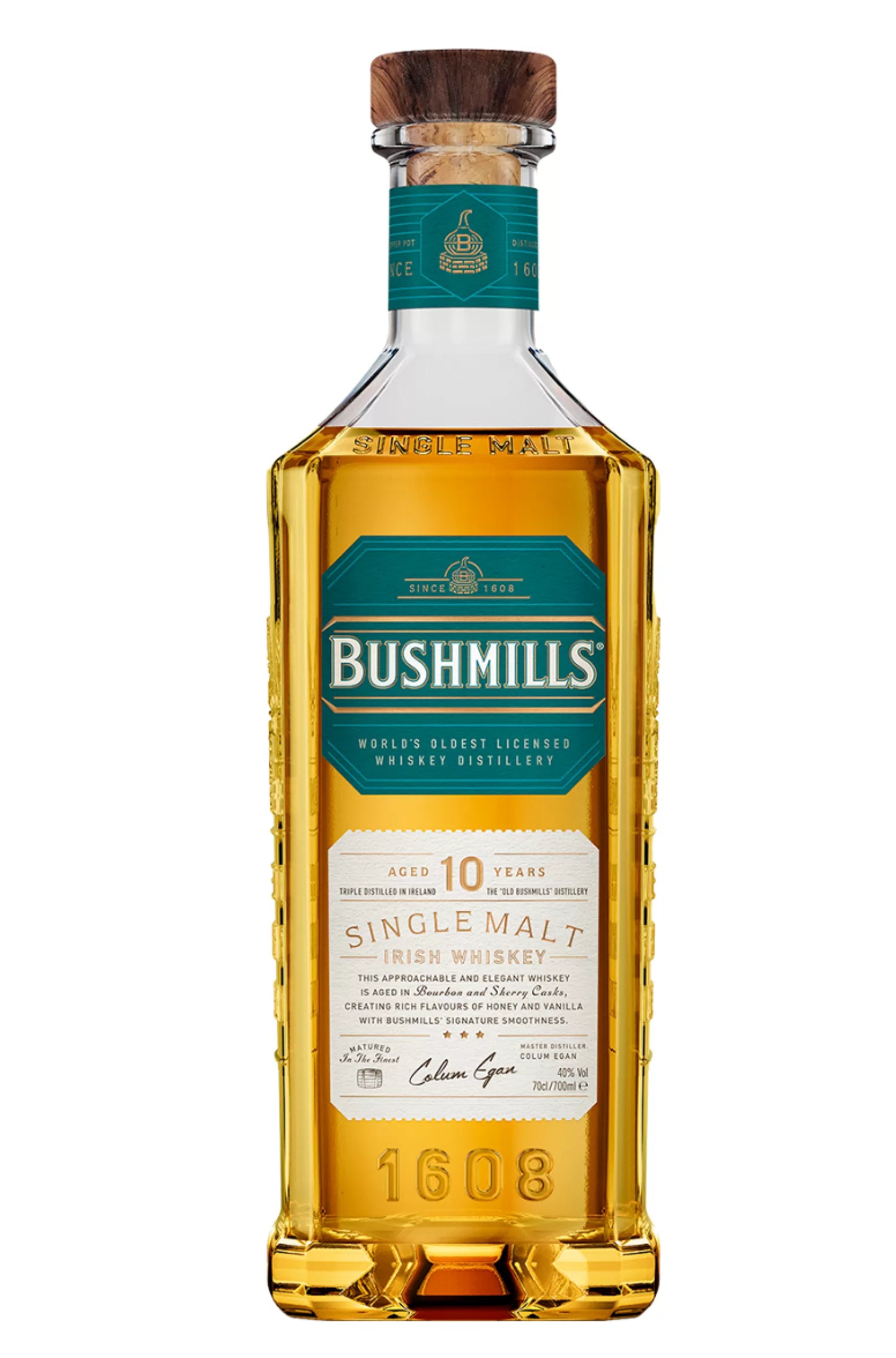 Bushmills 10-Year-Old Irish Whiskey 700ml
