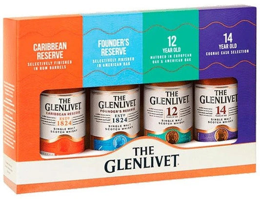 Glenlivet Tasting Kit 4x50ml