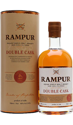 Rampur Double Cask 45% 750ml